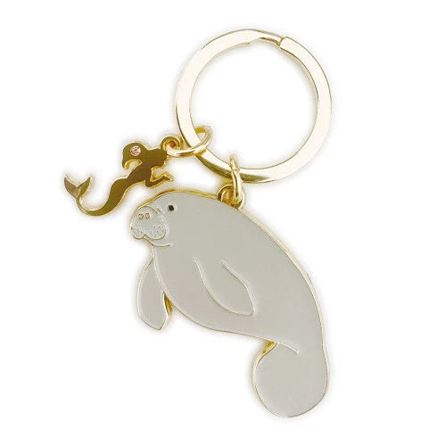 キーホルダー アクアチックキーリング マナティ – ニコノマニマニ雑貨