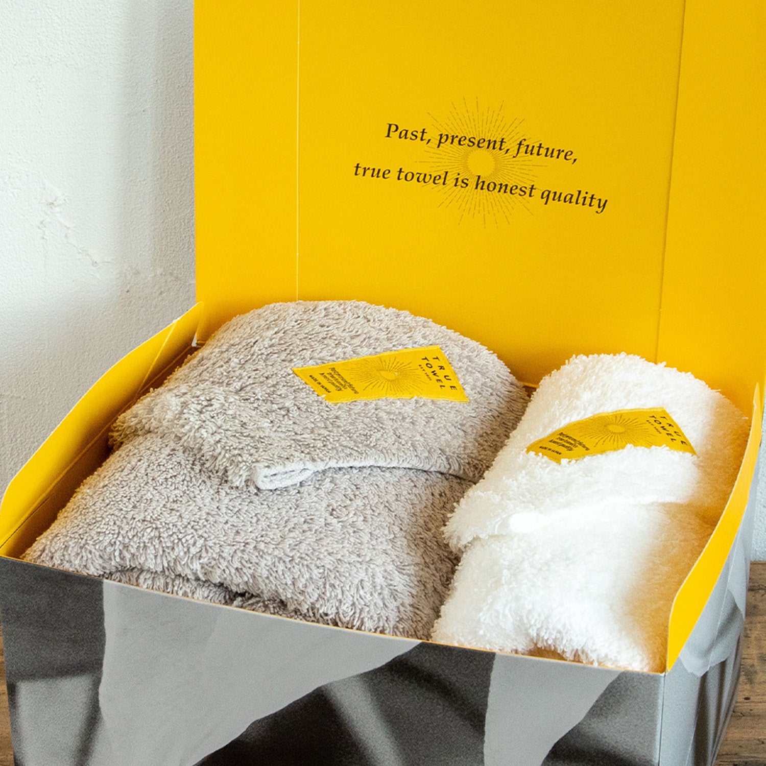 TRUE TOWEL/トゥルータオル classic SUGOI バスタオル+フェイスタオル