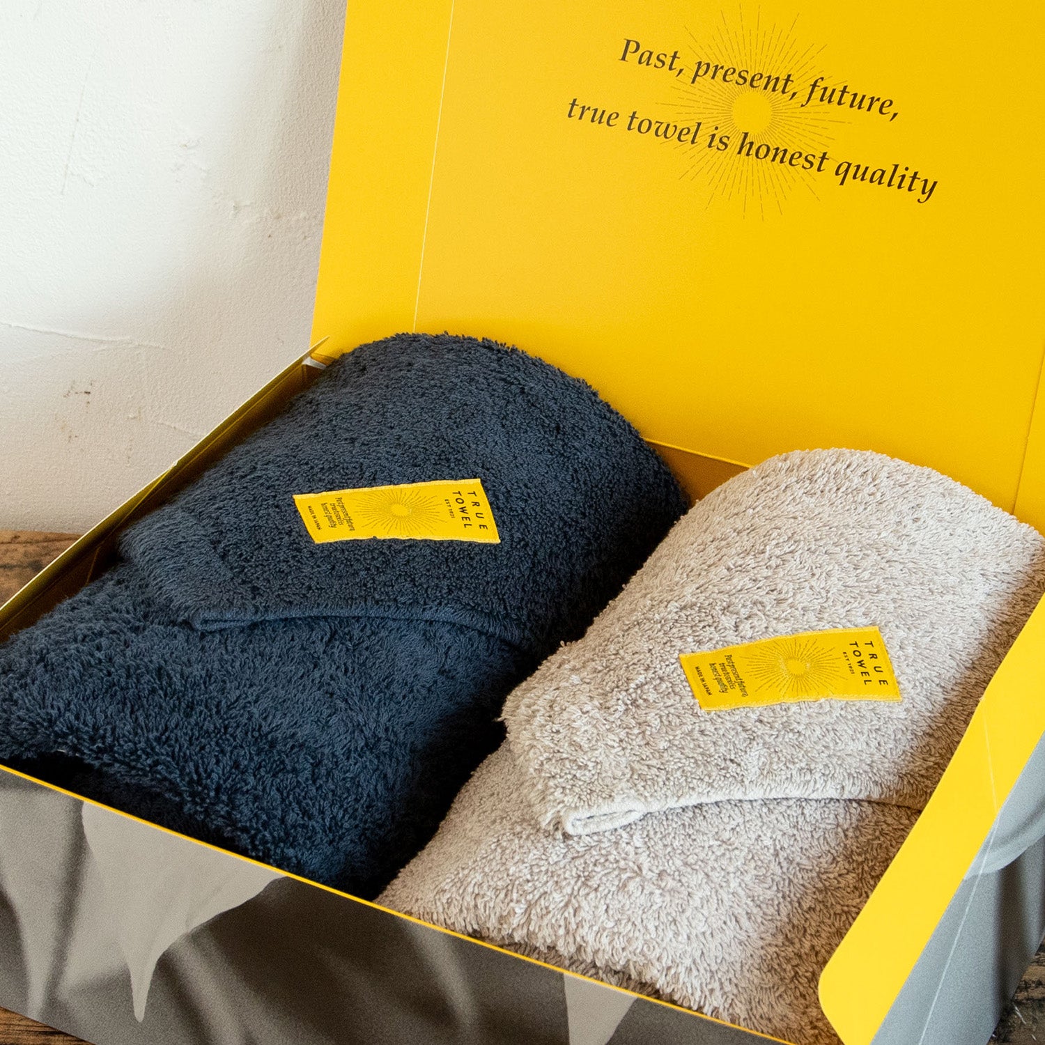 TRUE TOWEL/トゥルータオル classic SUGOI バスタオル 2枚 セット