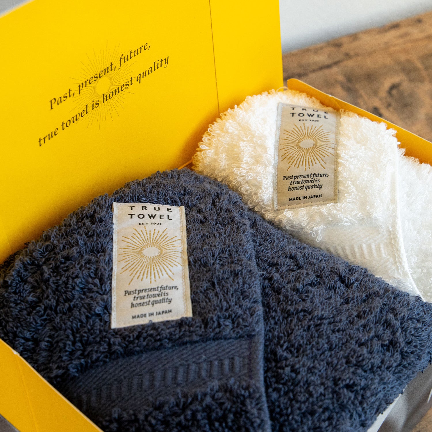 TRUE TOWEL/トゥルータオル classic HOTEL フェイスタオル＋ウォッシュ