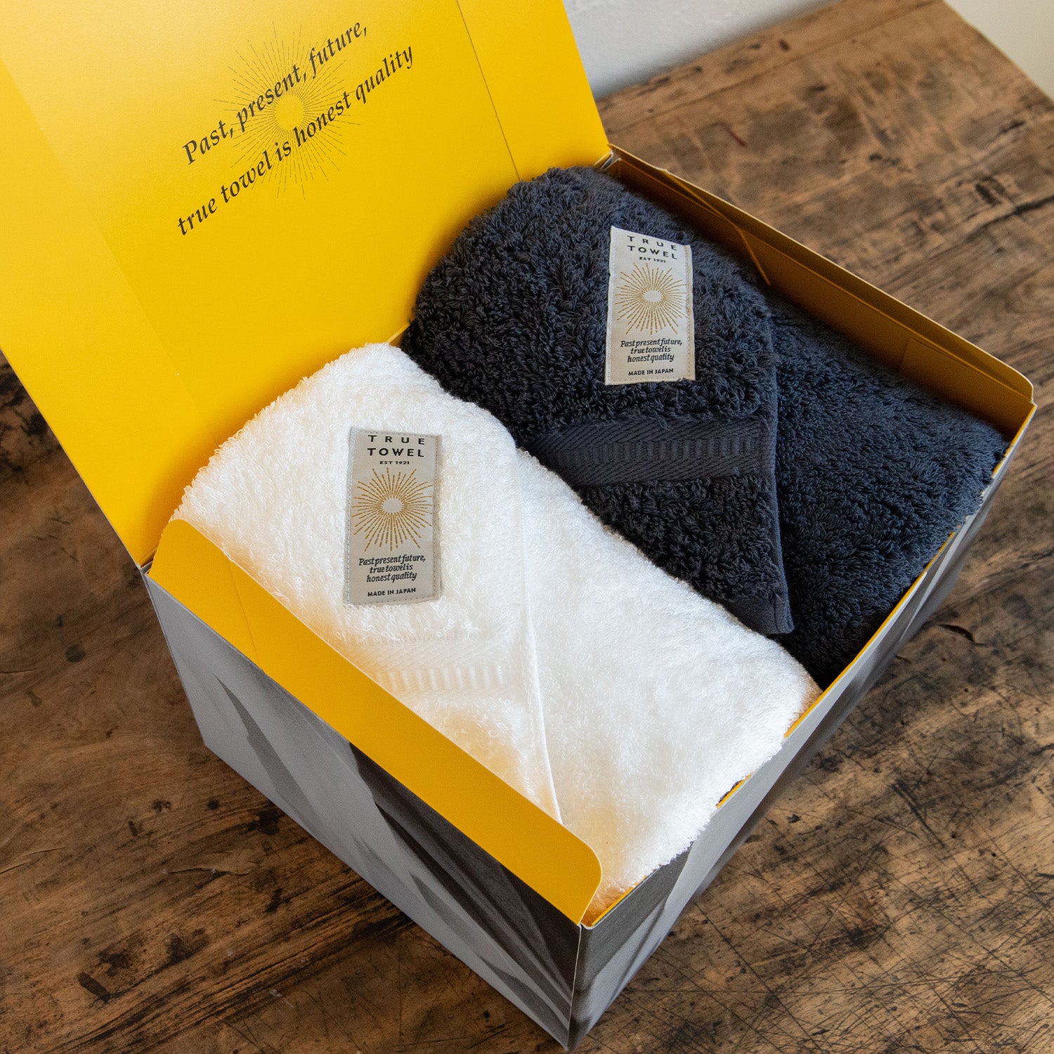 TRUE TOWEL/トゥルータオル classic HOTEL フェイスタオル 2枚 セット