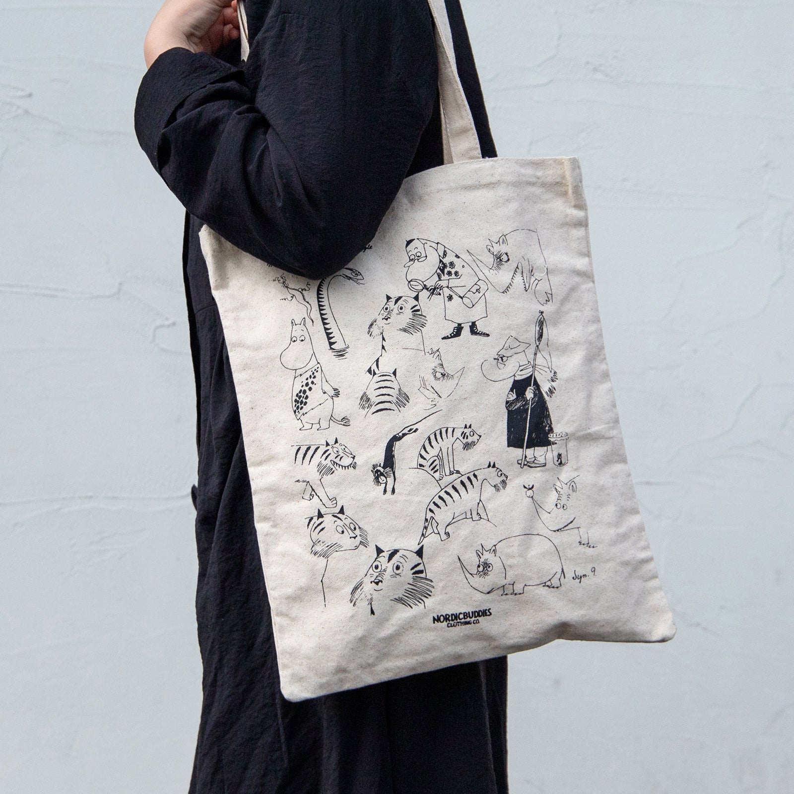 Moomin/ムーミン ムーミン谷とジャングル トートバッグ ナチュラル