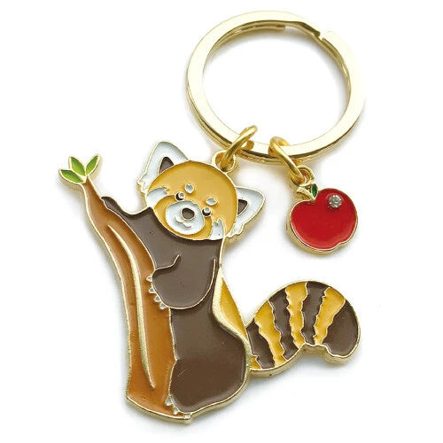 キーホルダー アニマルキーリング レッサーパンダ – ニコノマニマニ