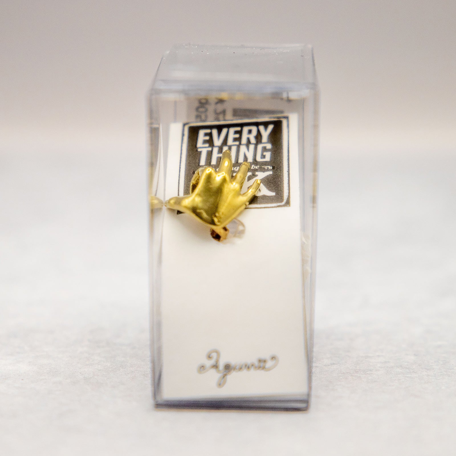 Aquvii / アクビ o.k. sign earring – ニコノマニマニ雑貨店オンライン