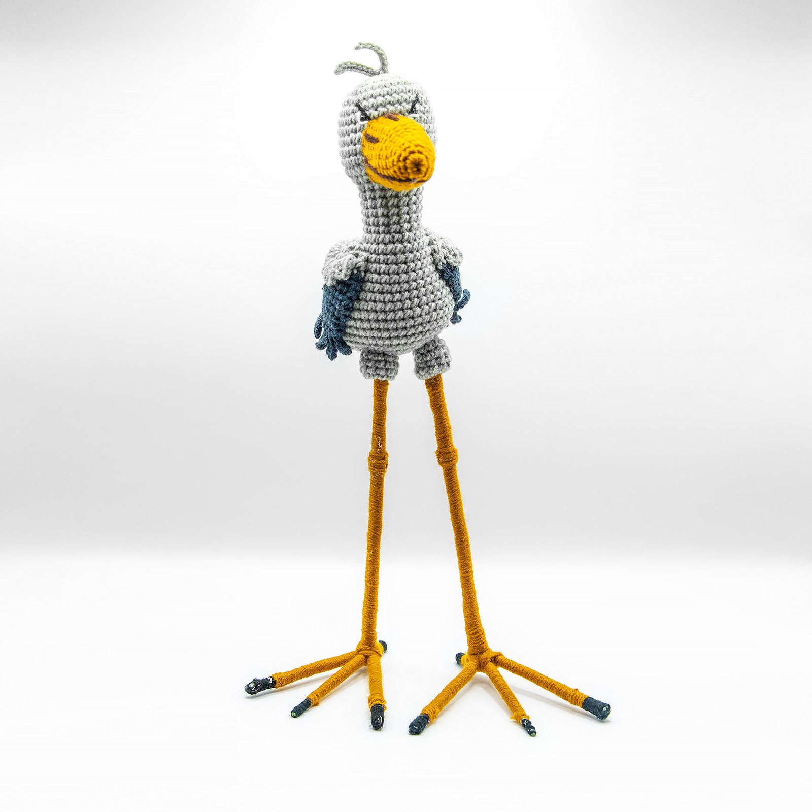 あみぐるみ　 ビッグ ハシビロコウ