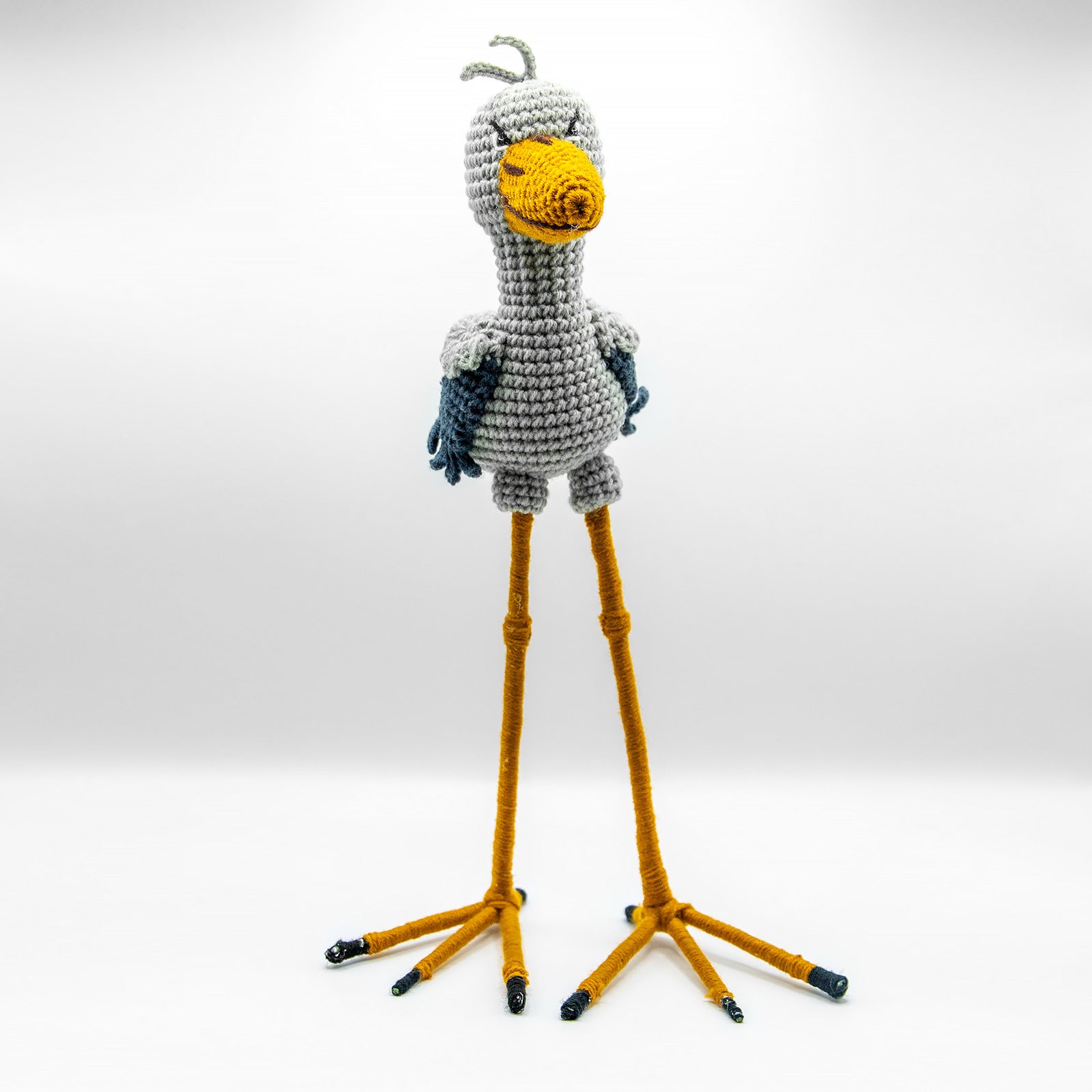 あみぐるみ　 ビッグ ハシビロコウ