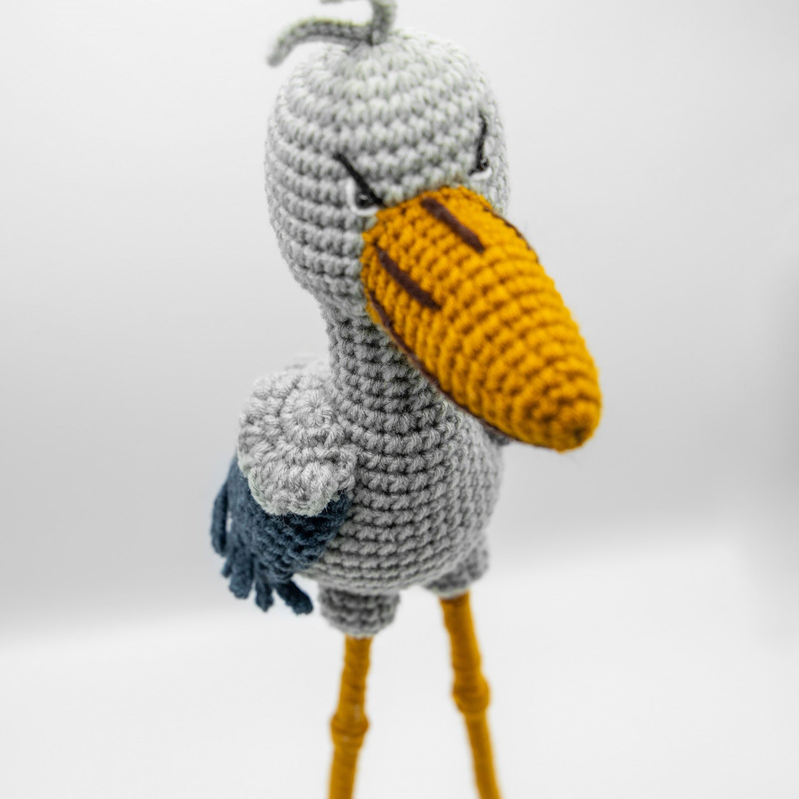 あみぐるみ　 ビッグ ハシビロコウ