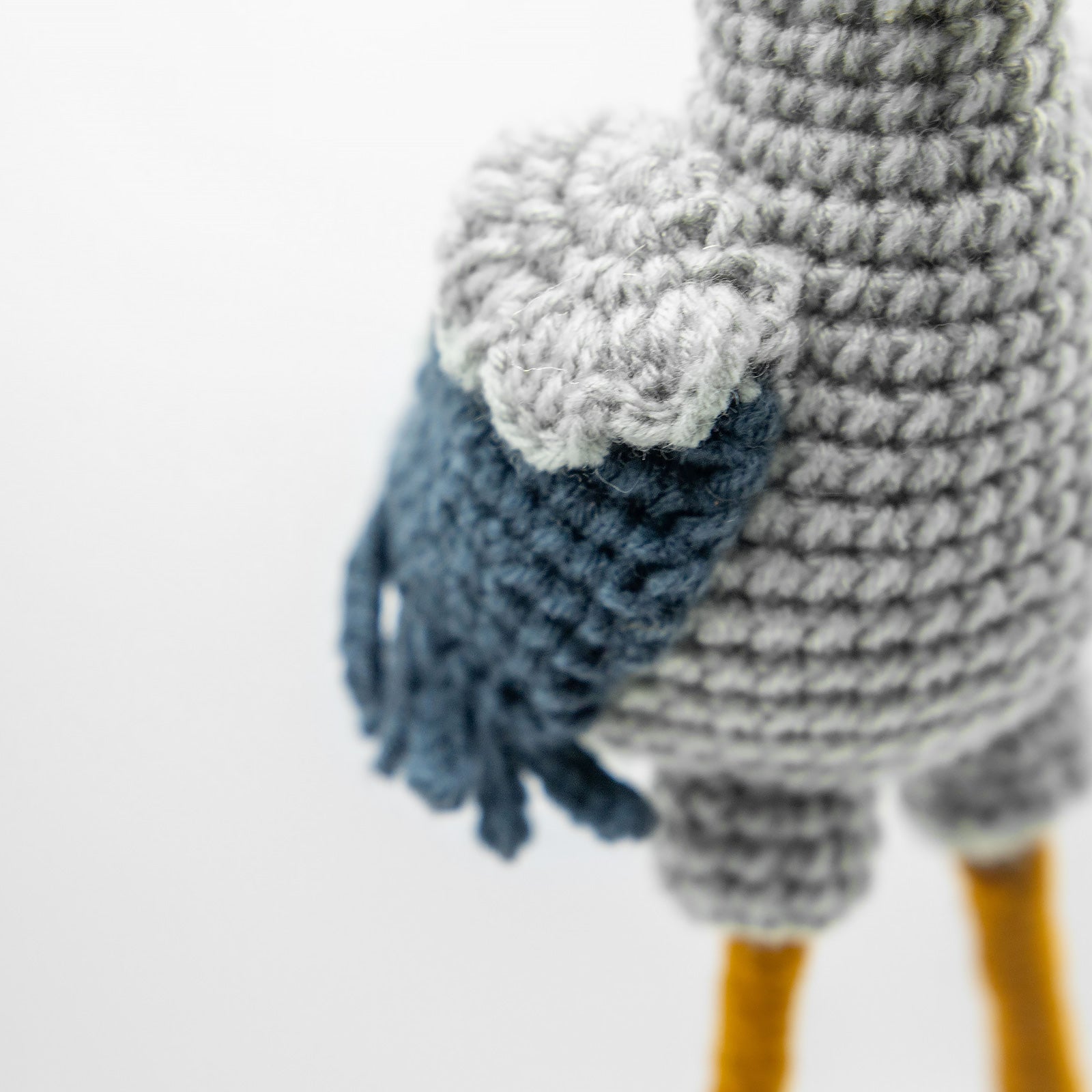 あみぐるみ　 ビッグ ハシビロコウ