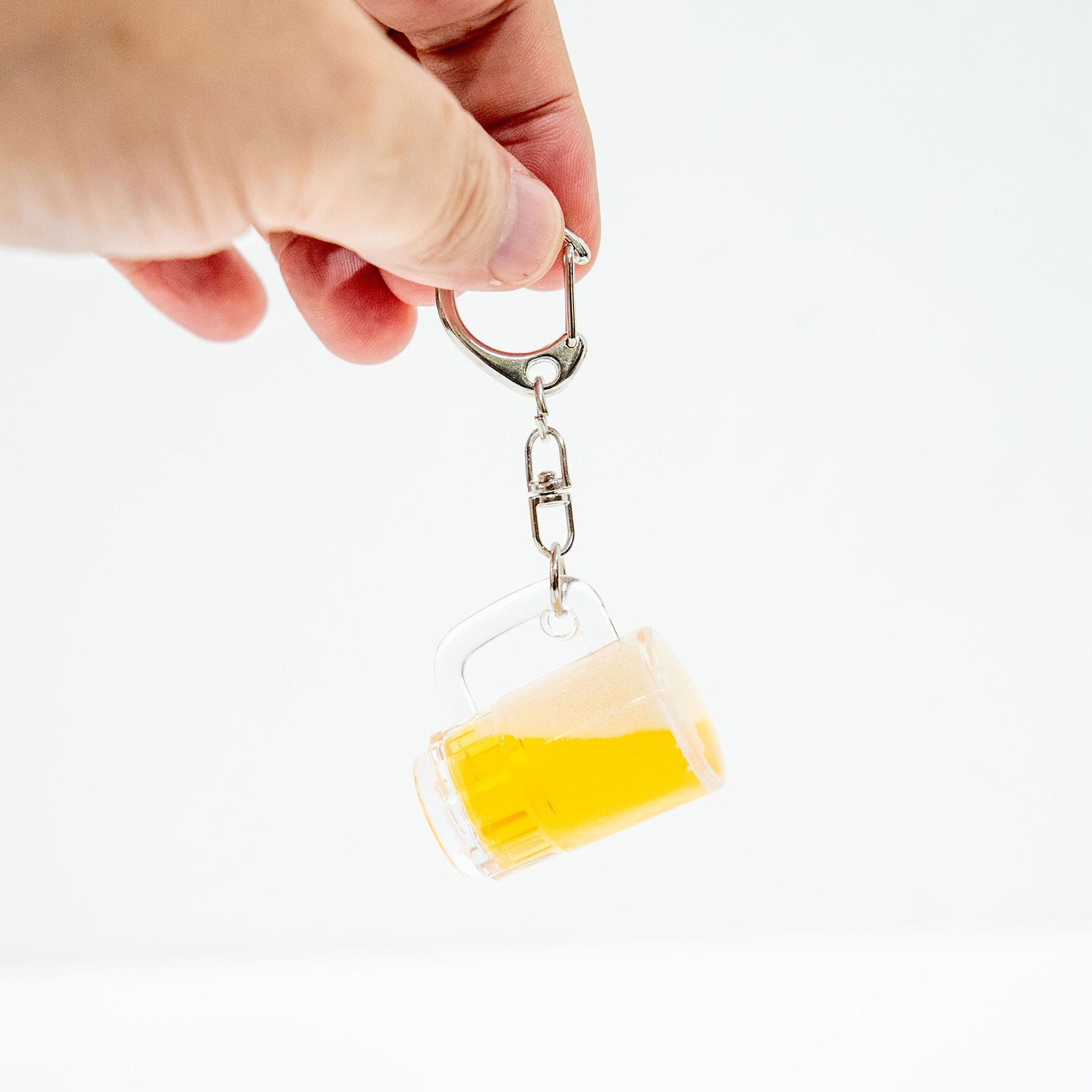 生ビール　ジョッキ ストラップ キーホルダー