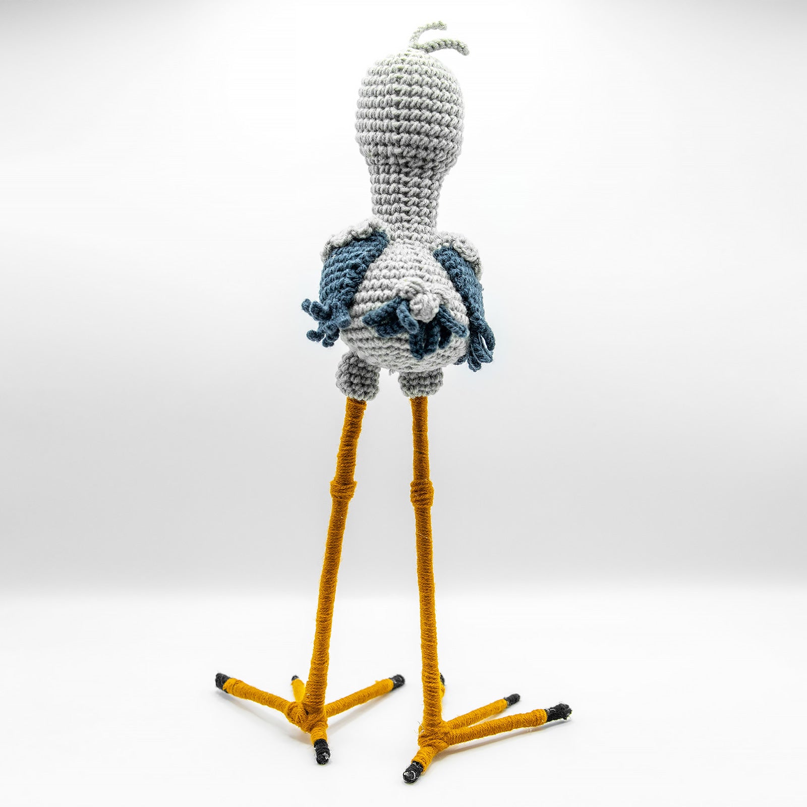 あみぐるみ　 ビッグ ハシビロコウ