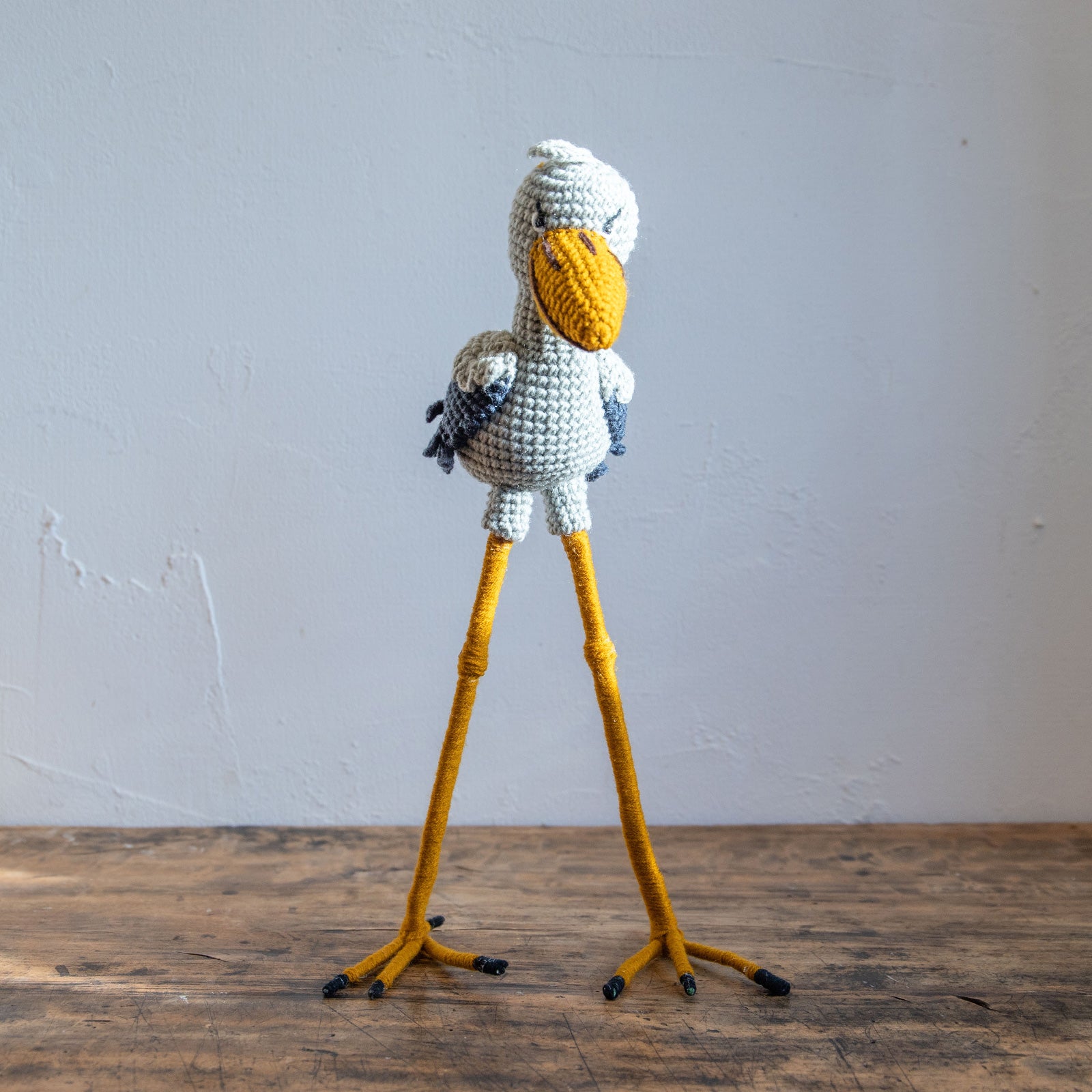 あみぐるみ ビッグ ハシビロコウ – ニコノマニマニ雑貨店オンラインストア