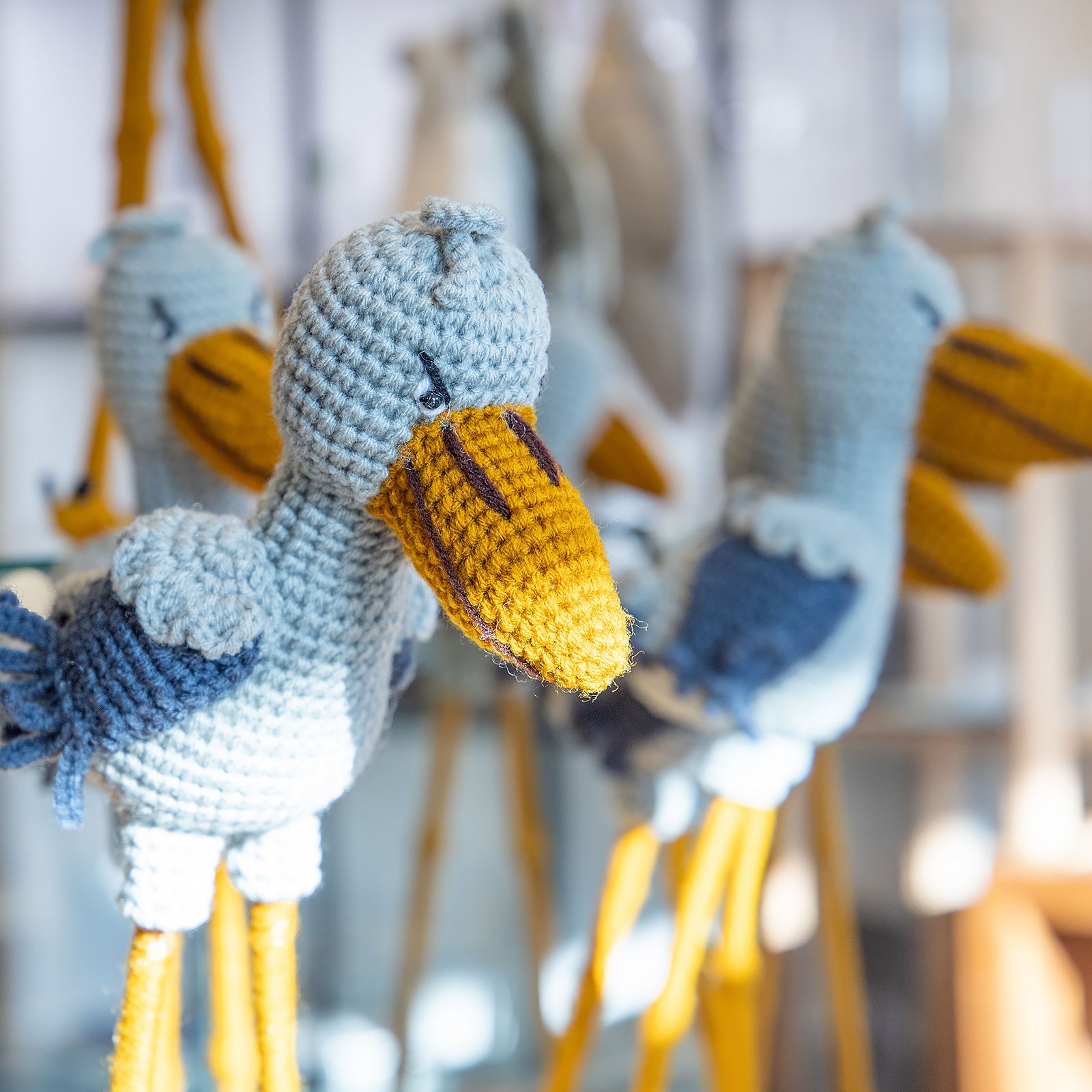 あみぐるみ ビッグ ハシビロコウ – ニコノマニマニ雑貨店オンラインストア