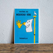 Raymond Savignac/レイモン・サヴィニャック　ポストカード (笑いの祭り 1991年)