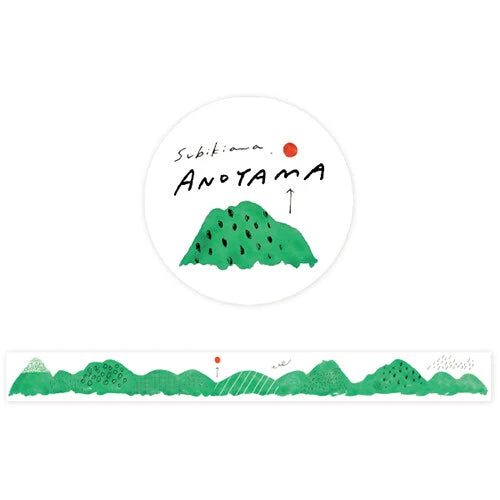 表現社　Subikiawa 透明マスキングテープ　ANOYAMA