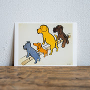 Raymond Savignac/レイモン・サヴィニャック　ポストカード (清潔な街キャンペーン)