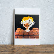 Raymond Savignac/レイモン・サヴィニャック　ポストカード (Chocolat Tobler 1951年)