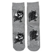 Moomin/ムーミン 　レディース クラシック ソックス スティンキー グレー