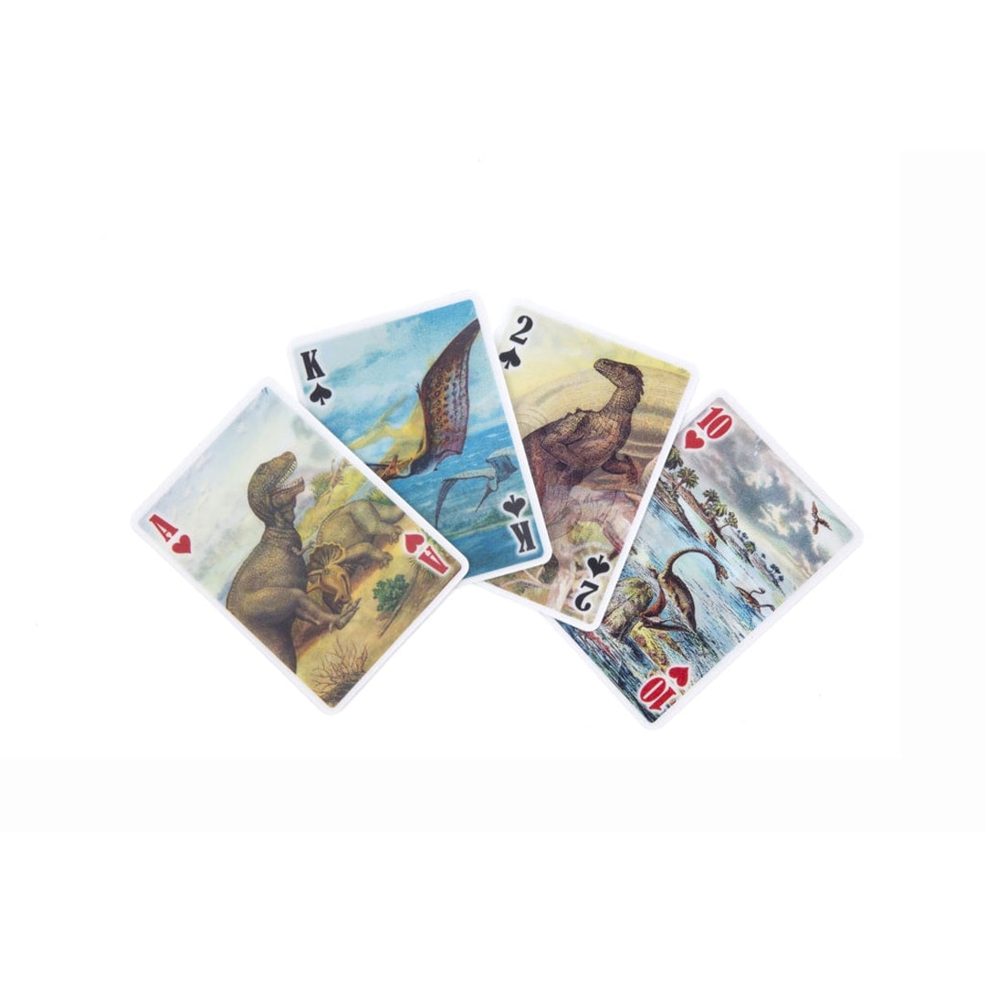 KIKKERLAND / キッカーランド　3D Dinosaur Playing Cards