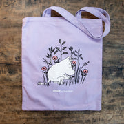 Moomin/ムーミン 　ムーミン トートバッグ パステルパープル