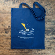 Moomin/ムーミン 　海のムーミンパパ トートバッグ ネイビーブルー