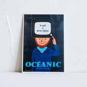 Raymond Savignac/レイモン・サヴィニャック　ポストカード (OCEANIC テレビ 1959年)