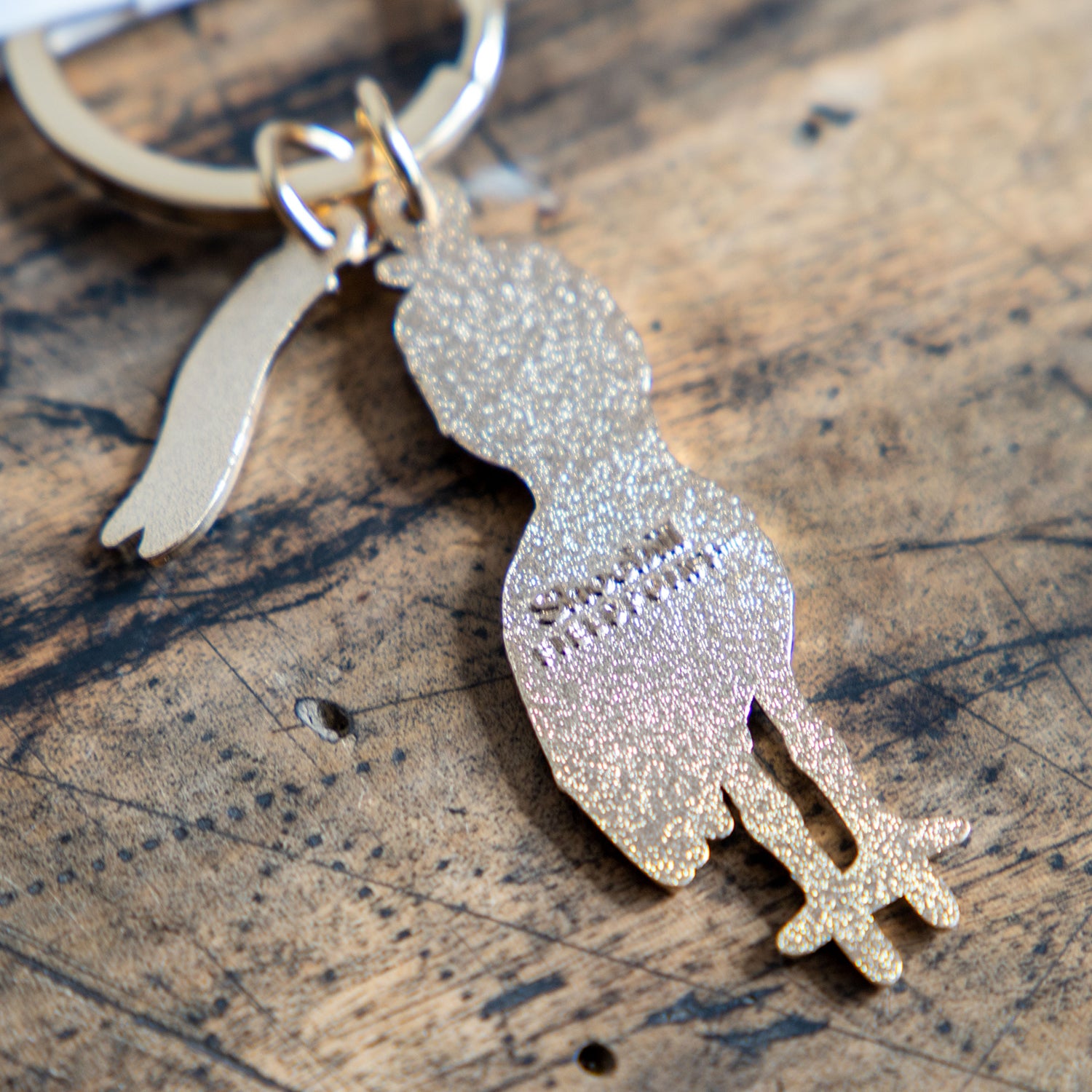 キーホルダー アニマルキーリング ハシビロコウ – ニコノマニマニ雑貨