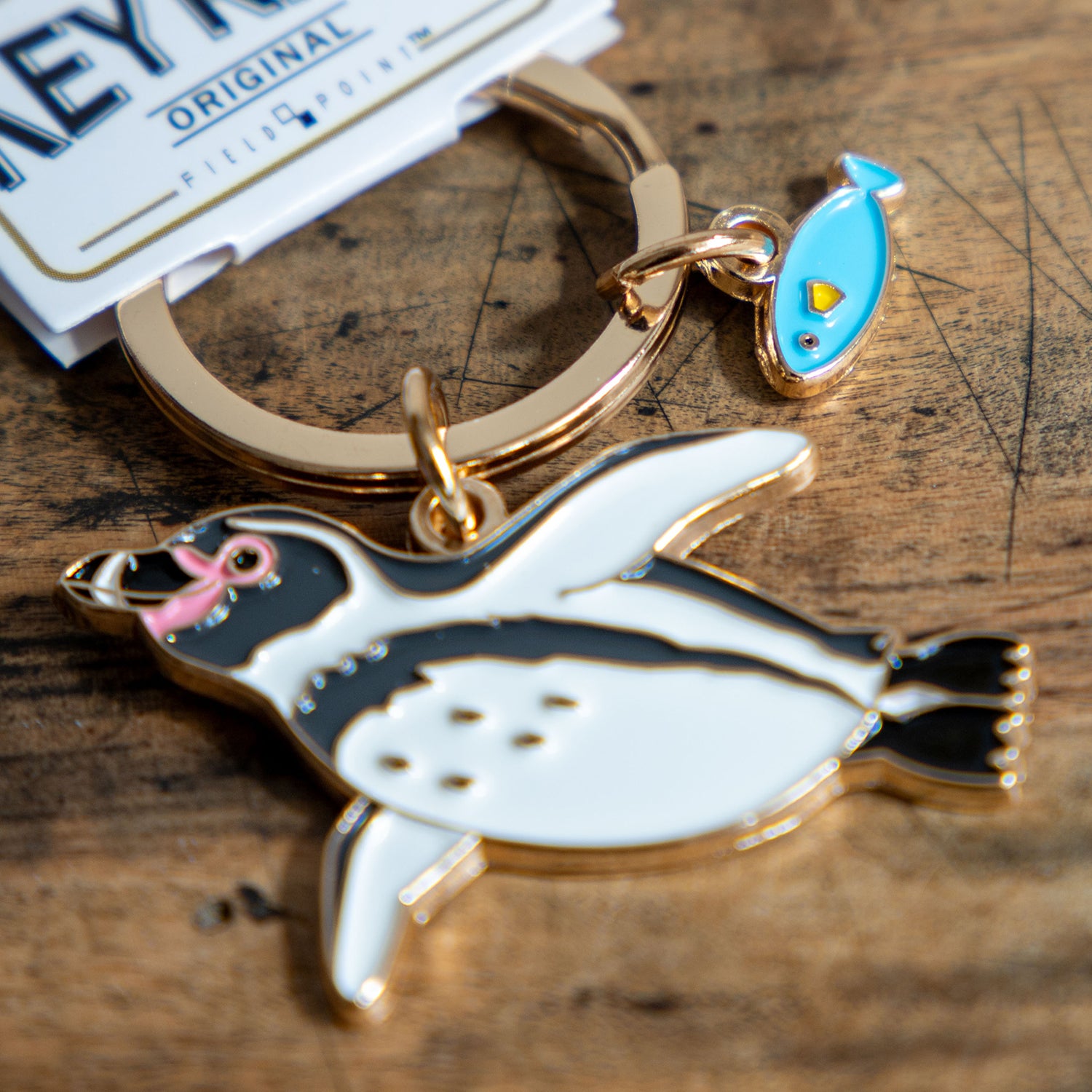 キーホルダー アクアチックキーリング フンボルトペンギン