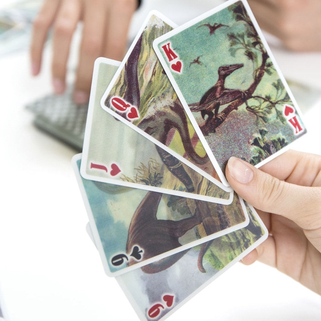 KIKKERLAND / キッカーランド　3D Dinosaur Playing Cards