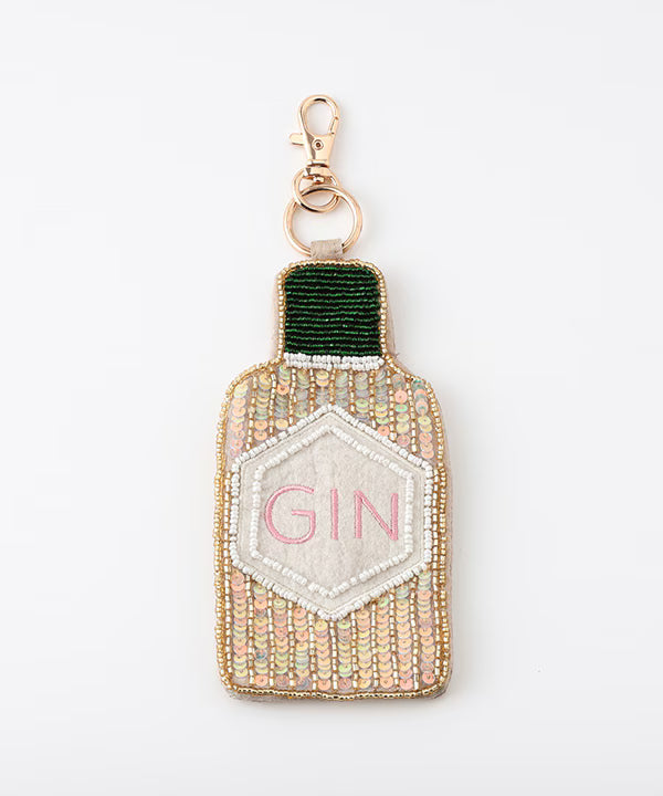COTTAGE/コテージ　パーティー刺繍 キーポーチ GIN