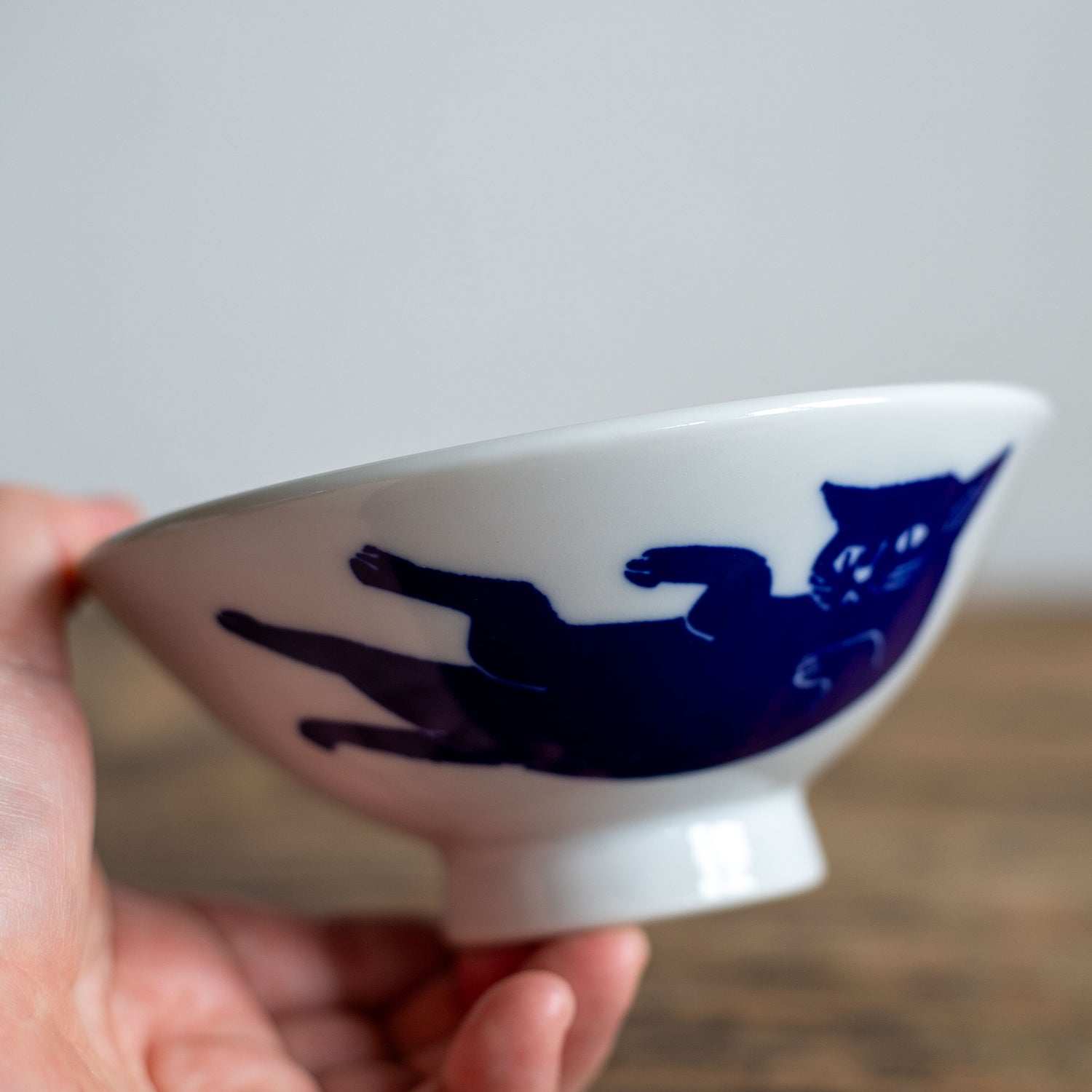 瀬戸焼 くろねこ 茶碗 Mサイズ – ニコノマニマニ雑貨店オンラインストア