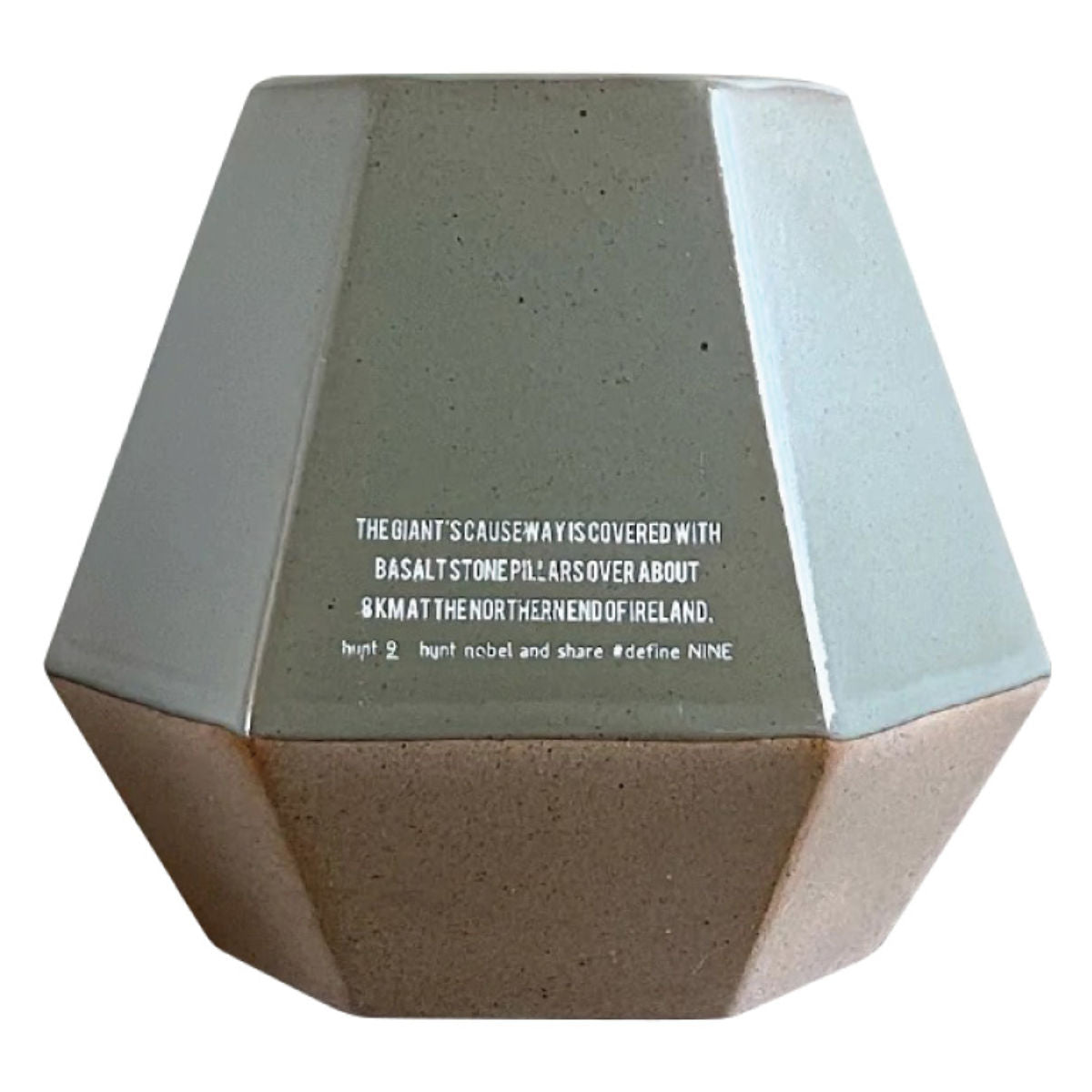 HUNT9　 Goya　六角形のフラワーベース