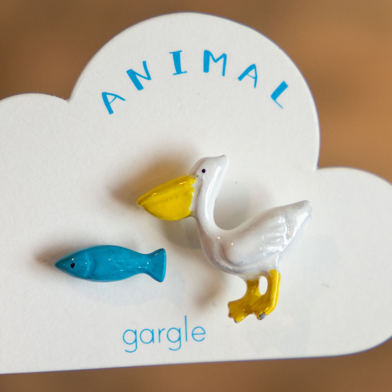 gargle/ガーグル　ペリカン ピアス