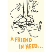 Moomin/ムーミン　ポストカード "A FRIEND IN NEED…"