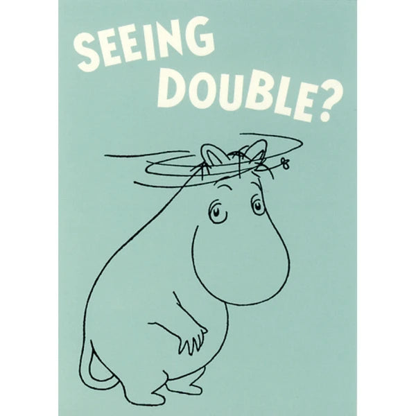 Moomin/ムーミン　ポストカード "SEEING DOUBLE?"