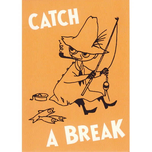 Moomin/ムーミン　ポストカード "CATCH A BREAK"