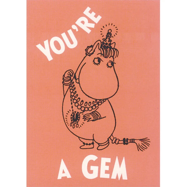 Moomin/ムーミン　ポストカード "YOU'RE A GEM"
