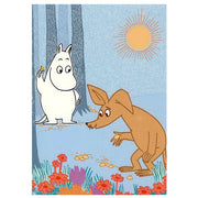 Moomin/ムーミン ポストカード ムーミンとスニフ＿H – ニコノマニマニ