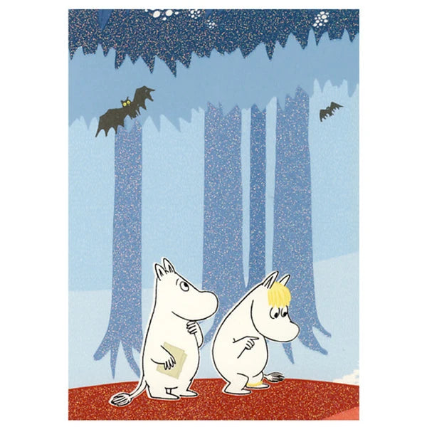 Moomin/ムーミン　ポストカード ムーミンとスノークノオジョウサン