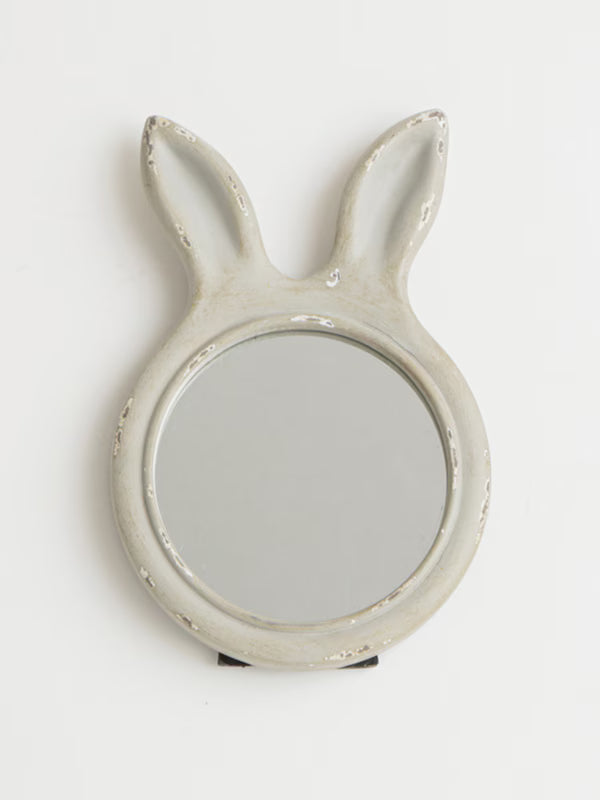 COTTAGE/コテージ　うさぎ スタンド付きミラー（2カラー）