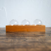 La Luz /ラ・ルース　ウッドフラワーベース　トリプル　ナチュラル