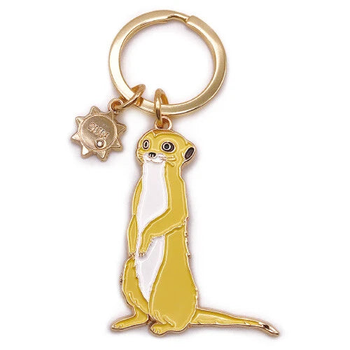 キーホルダー　アニマルキーリング ミーアキャット