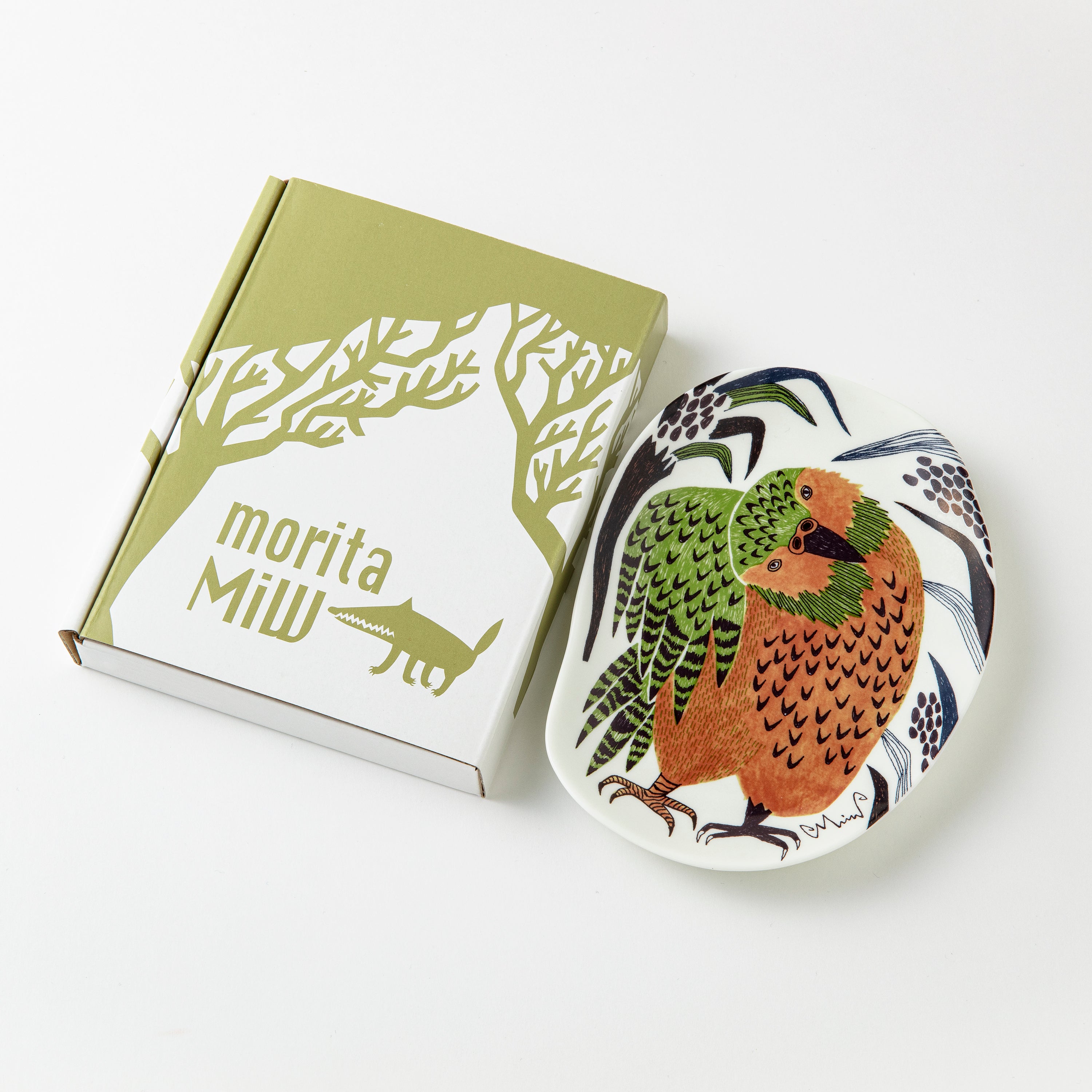 moritaMiW/モリタミウ　小皿 カカポ「果実の庭のカカポ」