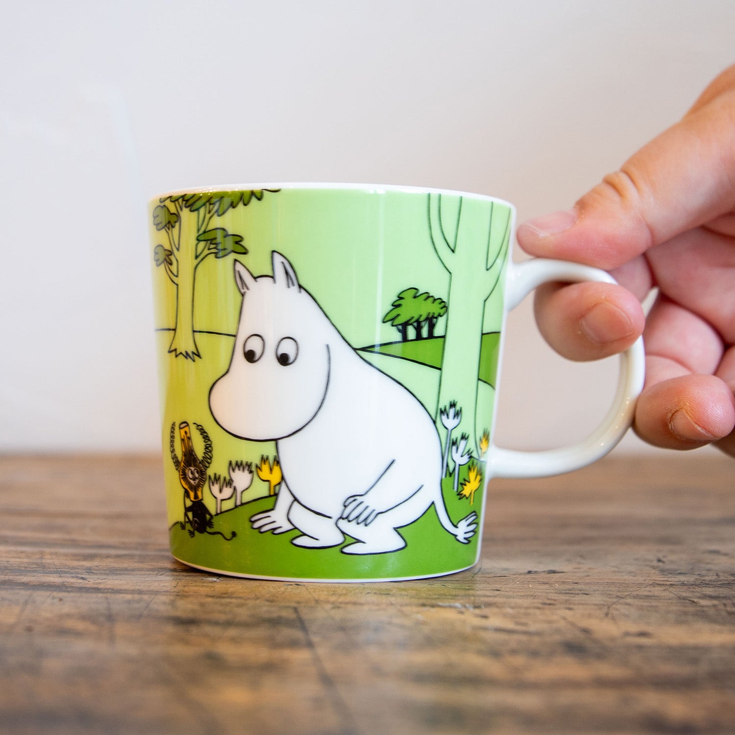 ARABIA/アラビア Moomin ムーミン マグ ムーミン グリーン