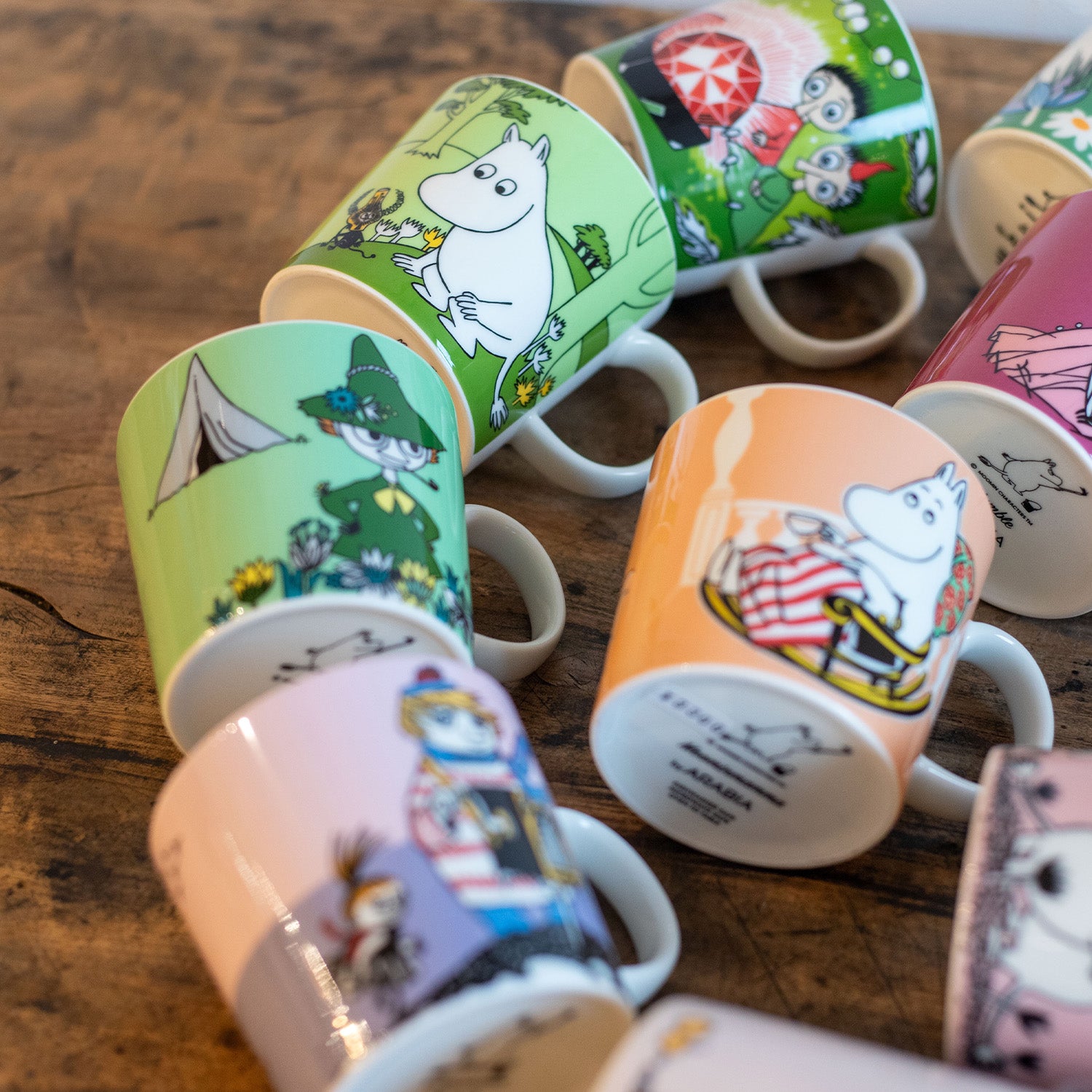 ARABIA/アラビア Moomin ムーミン マグ ムーミン グリーン