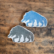 KATA KATA/カタカタ　倉敷意匠計画室　印判手 豆皿 オオカミ