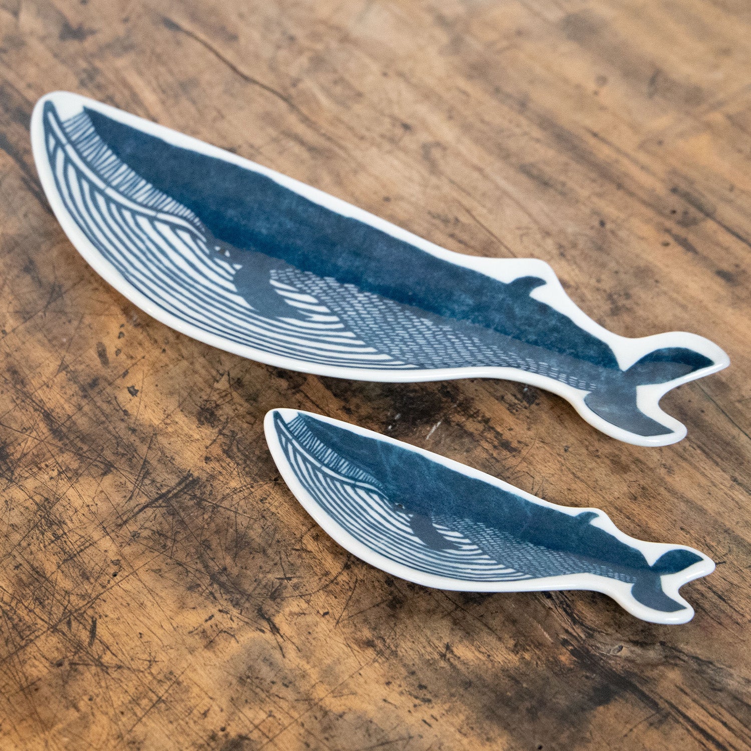 KATA KATA/カタカタ 倉敷意匠計画室 印判手 長皿 クジラ