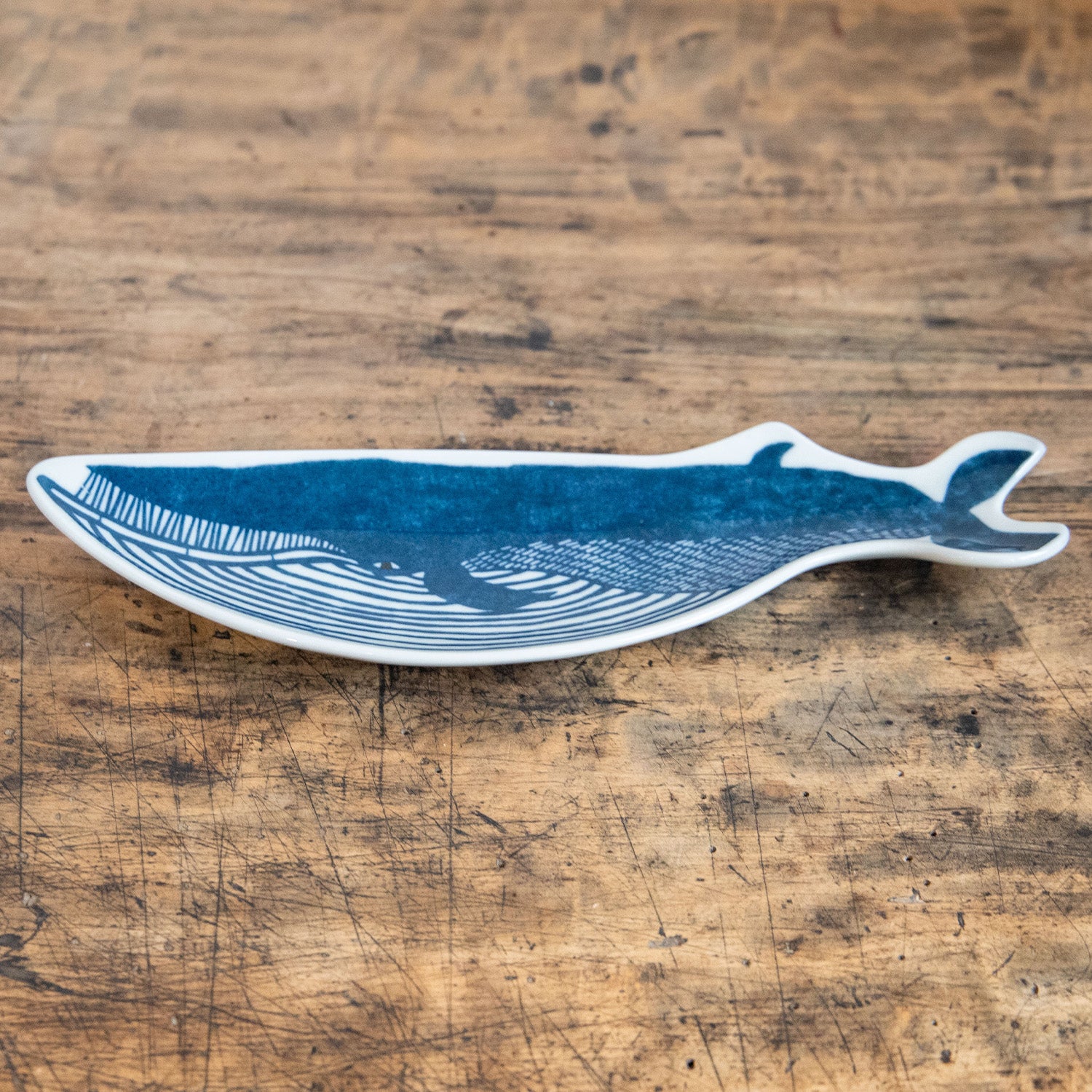 KATA KATA/カタカタ 倉敷意匠計画室 印判手 長皿 クジラ