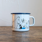 Muurla/ムールラ　ムーミン ホーロー マグ ブルーベリー