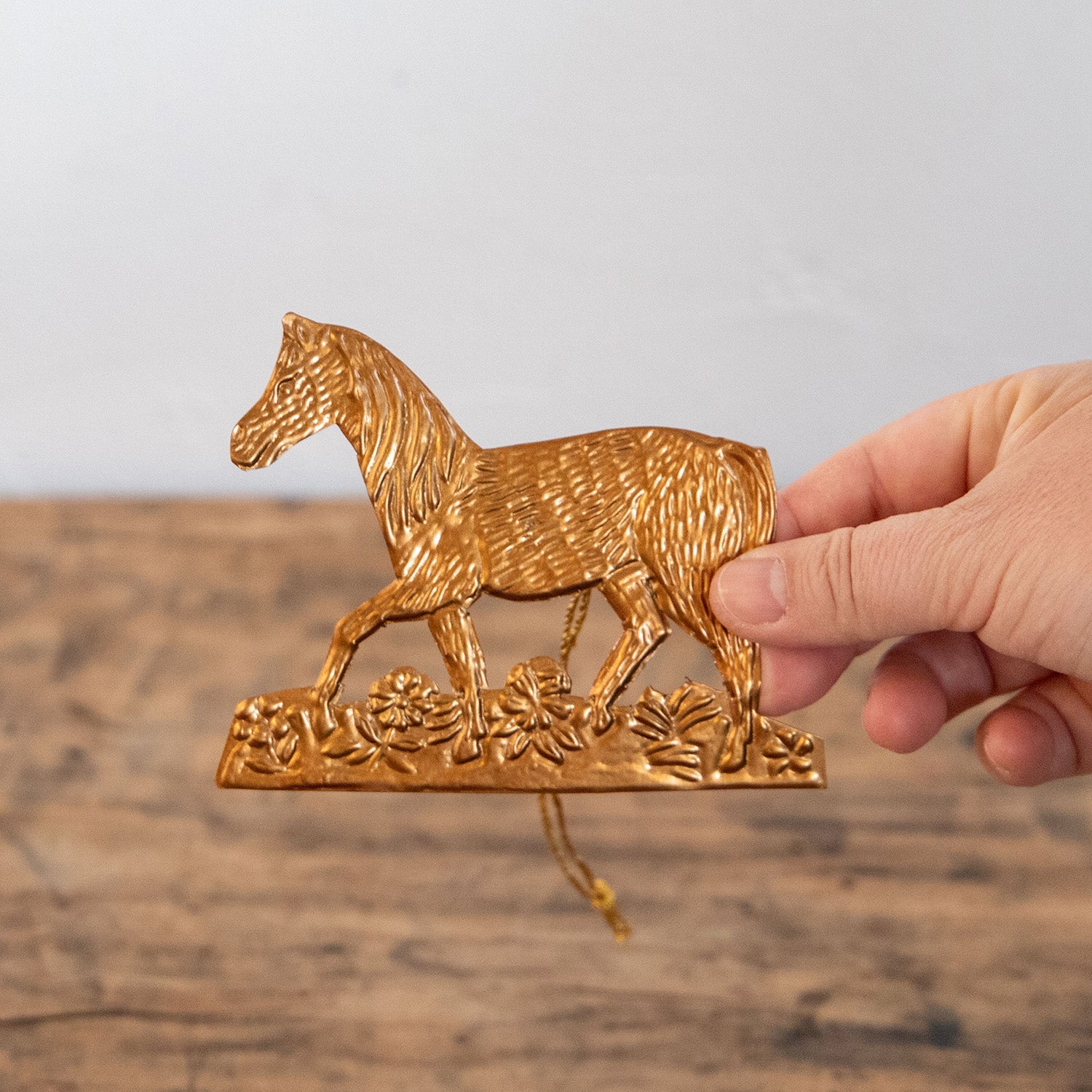 COTTAGE/コテージ オーナメント ウマ – ニコノマニマニ雑貨店