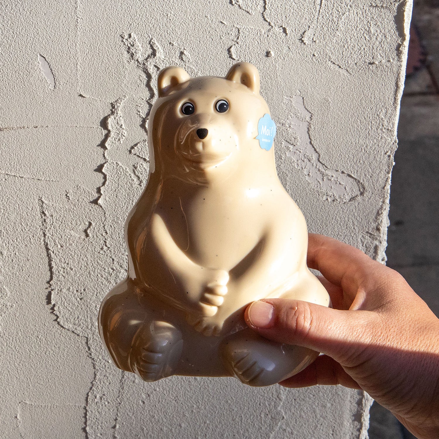 北欧ヴィンテージオリジナルNordea銀行ノベルティ しろくま貯金箱